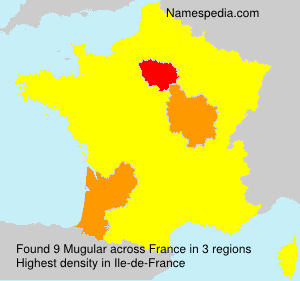 Surname Mugular in France Surname Mugular in France