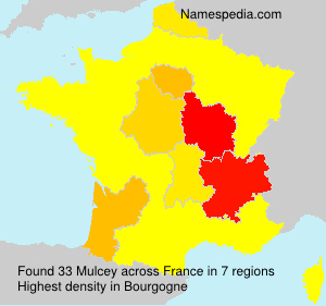 Surname Mulcey in France Surname Mulcey in France