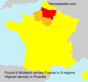 Surname Mullesch in France Surname Mullesch in France