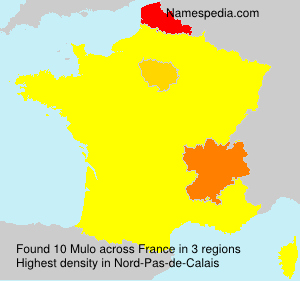 Surname Mulo in France Surname Mulo in France