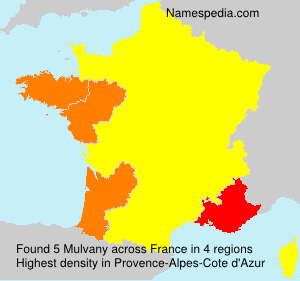 Surname Mulvany in France Surname Mulvany in France