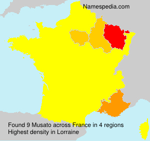 Surname Musato in France Surname Musato in France