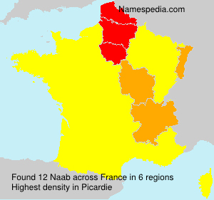 Surname Naab in France Surname Naab in France