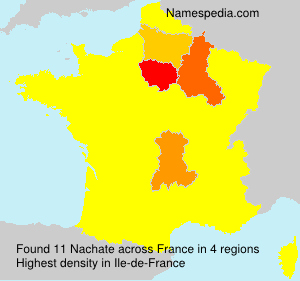 Surname Nachate in France Surname Nachate in France