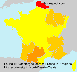 Surname Nachtergael in France Surname Nachtergael in France
