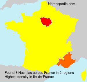Surname Nacmias in France Surname Nacmias in France