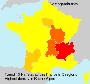 Surname Naffetat in France Surname Naffetat in France