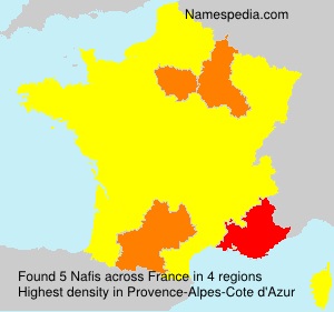 Surname Nafis in France Surname Nafis in France