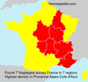 Surname Nagtegaal in France Surname Nagtegaal in France