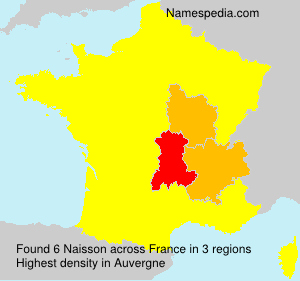 Surname Naisson in France Surname Naisson in France