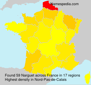 Surname Narguet in France Surname Narguet in France