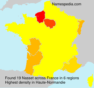 Surname Nasset in France Surname Nasset in France