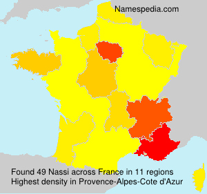 Surname Nassi in France Surname Nassi in France