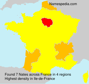 Surname Nates in France Surname Nates in France