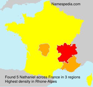 Surname Nathaniel in France Surname Nathaniel in France