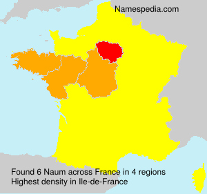 Surname Naum in France Surname Naum in France