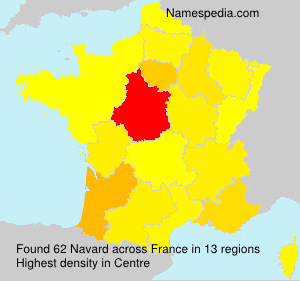 Surname Navard in France Surname Navard in France