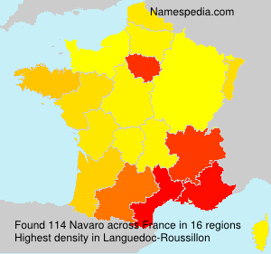 Surname Navaro in France Surname Navaro in France