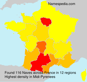 Surname Naves in France Surname Naves in France