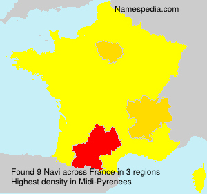 Surname Navi in France Surname Navi in France
