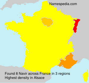 Surname Navir in France Surname Navir in France