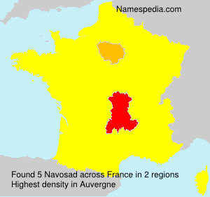 Surname Navosad in France Surname Navosad in France