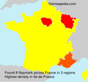 Surname Naymark in France Surname Naymark in France