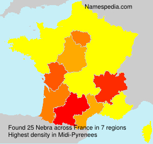 Surname Nebra in France Surname Nebra in France