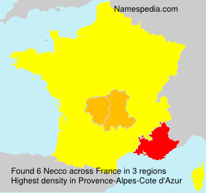 Surname Necco in France Surname Necco in France