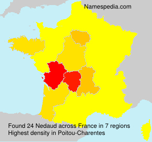 Surname Nedaud in France Surname Nedaud in France