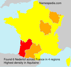 Surname Nederlof in France Surname Nederlof in France