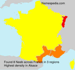 Surname Neeb in France Surname Neeb in France