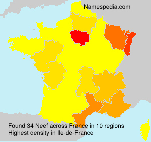 Surname Neef in France Surname Neef in France