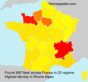 Surname Neel in France Surname Neel in France