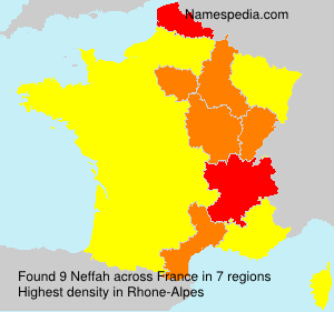 Surname Neffah in France Surname Neffah in France