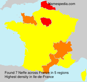 Surname Neffe in France Surname Neffe in France