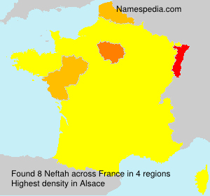 Surname Neftah in France Surname Neftah in France
