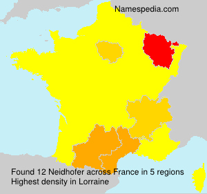 Surname Neidhofer in France Surname Neidhofer in France