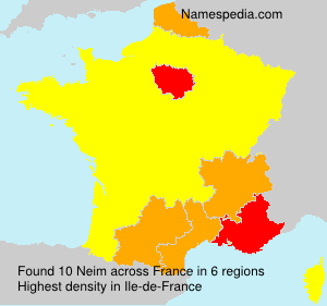Surname Neim in France Surname Neim in France