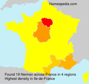 Surname Neiman in France Surname Neiman in France