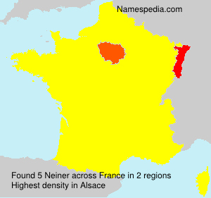Surname Neiner in France Surname Neiner in France
