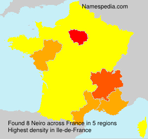 Surname Neiro in France Surname Neiro in France