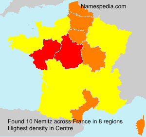 Surname Nemitz in France