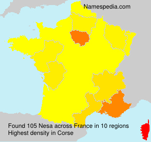 Surname Nesa in France Surname Nesa in France