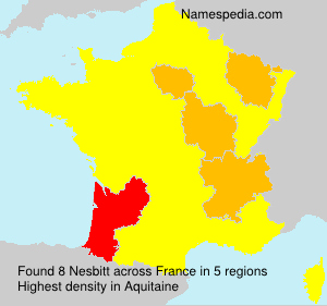 Surname Nesbitt in France Surname Nesbitt in France