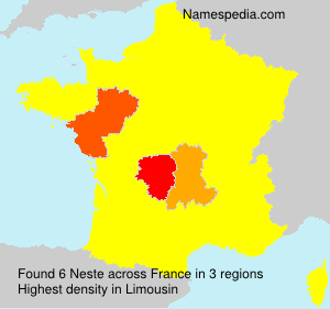 Surname Neste in France Surname Neste in France