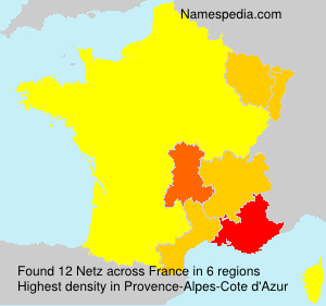 Surname Netz in France Surname Netz in France