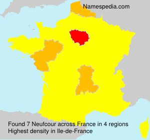 Surname Neufcour in France Surname Neufcour in France