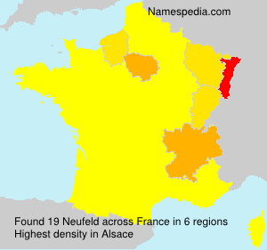 Surname Neufeld in France Surname Neufeld in France