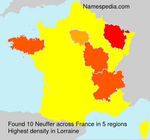 Surname Neuffer in France Surname Neuffer in France